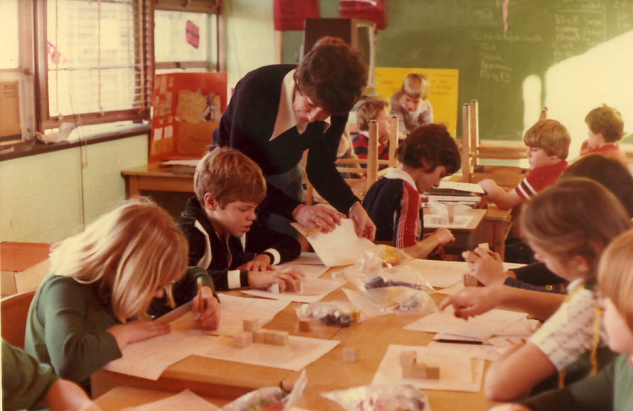Glenda Working with Students